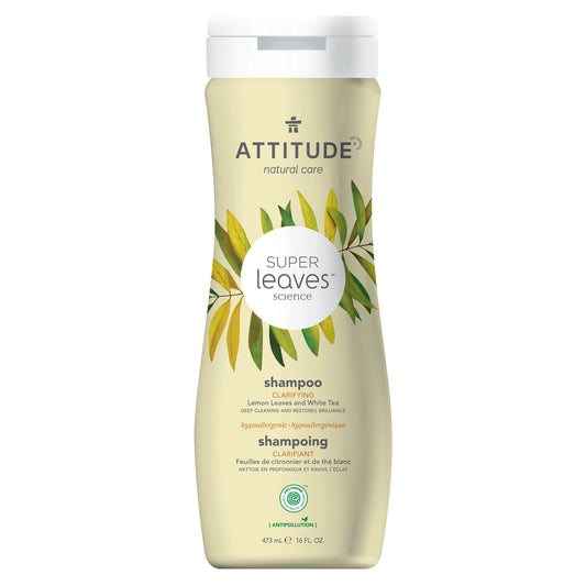 ATTITUDE Super leaves™ Shampoo Clarifying Deep cleaning and Restores brilliance 11092_en?_main? 473 mL