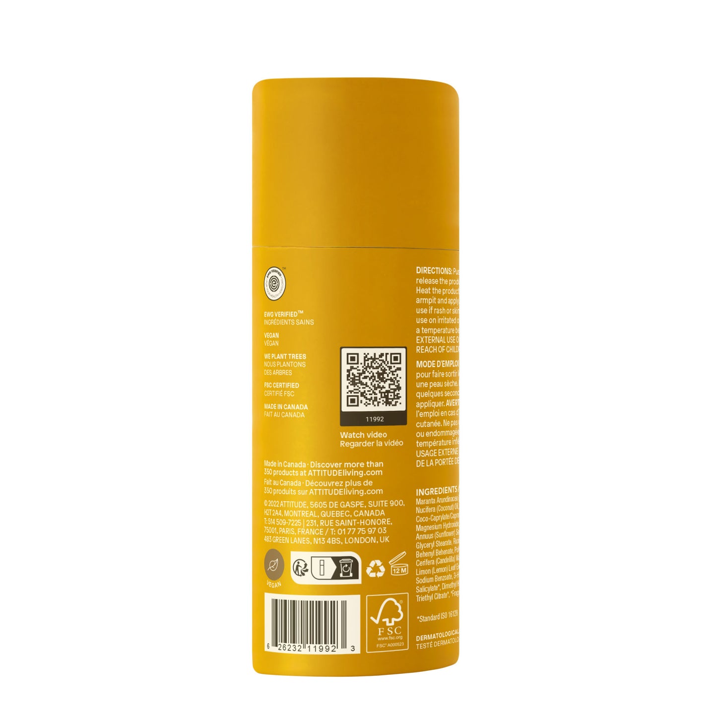 Plastic Free Deodorant : SUPER LEAVES™.
