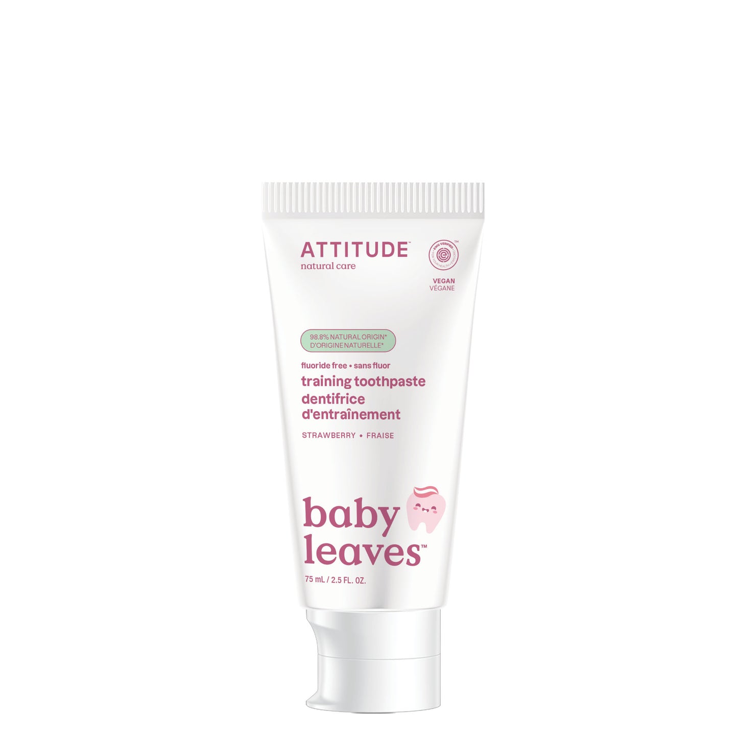 Fluoride free Training Toothpaste : baby leaves™