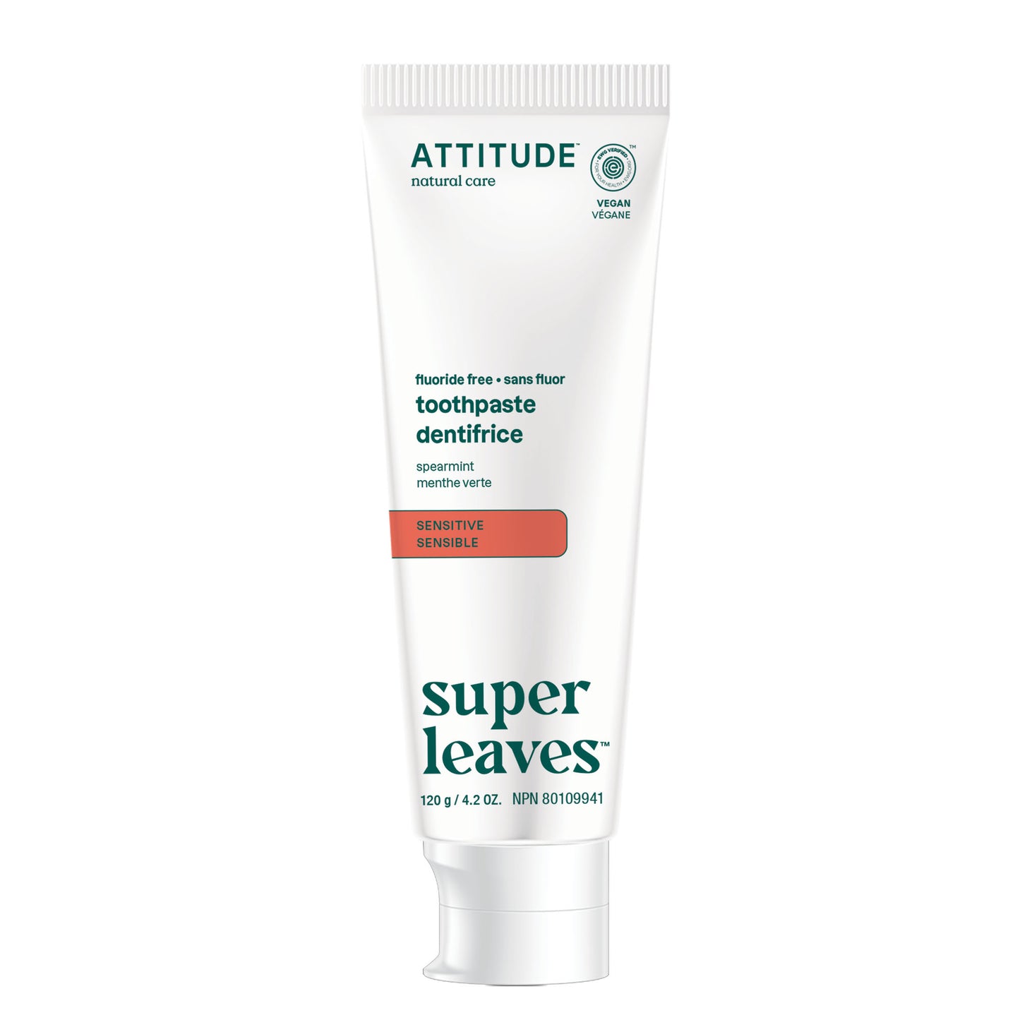 Fluoride Free Adult Toothpaste - Sensitive
