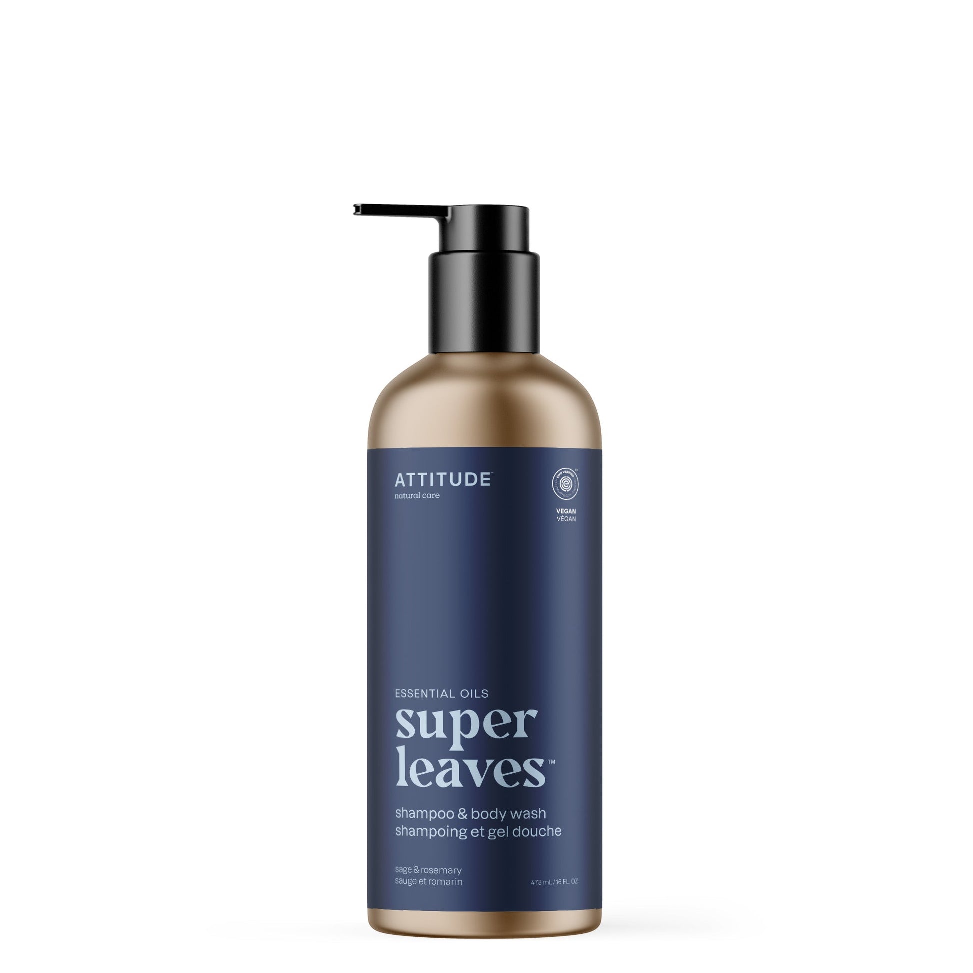 ATTITUDE Super Leaves Essential oils shampoo body wash Sage and rosemary 19005-btob_en?_main? 473mL