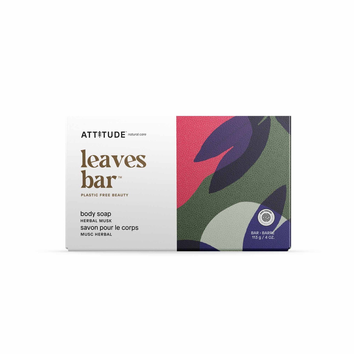 ATTITUDE leaves bar Body Soap Herbal Musk 17152-btob_en?_main? 1 unit