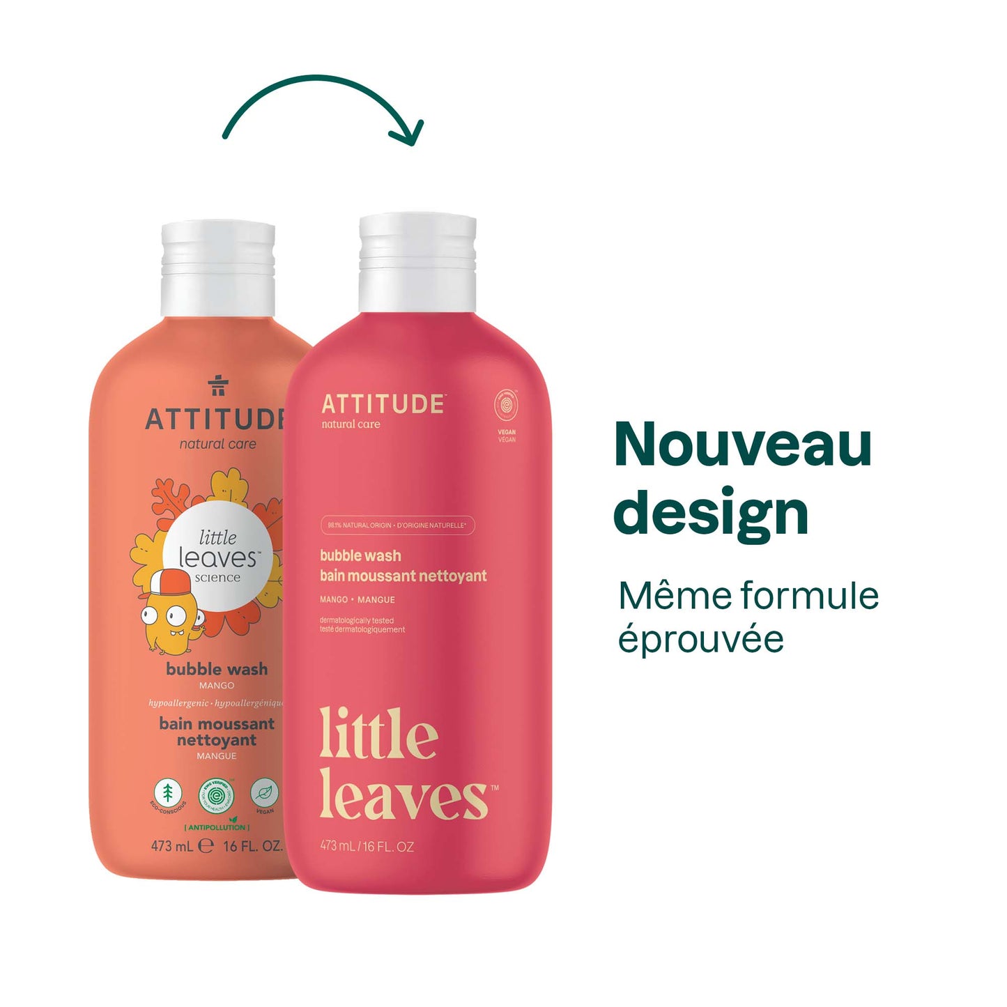 ATTITUDE little leaves™ Kids Bubble Wash Mango 18318_en? Mango / 1 unit