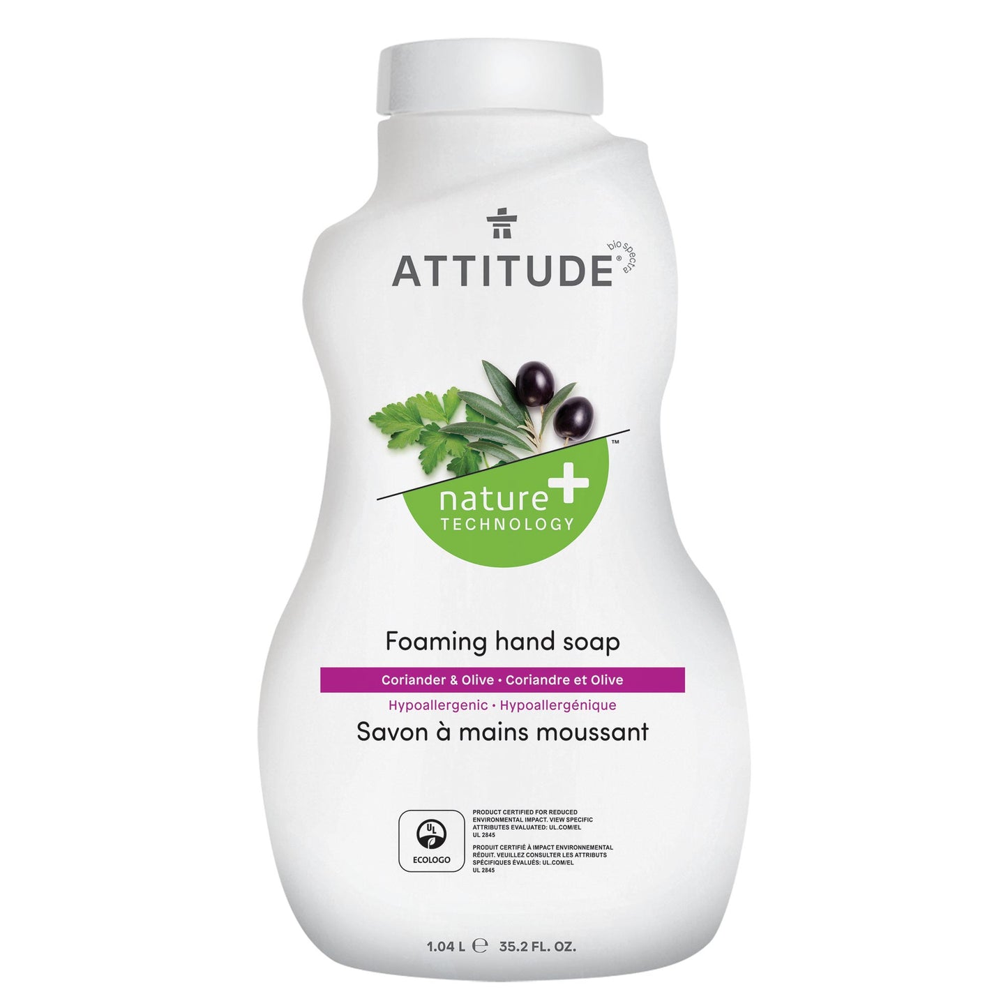 ATTITUDE Coriander and Olive Foaming Hand Soap Refill _en?_main?