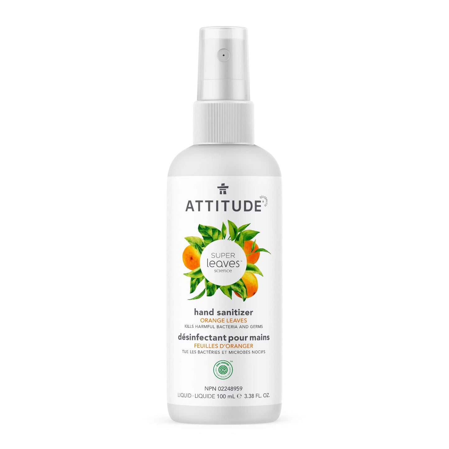 ATTITUDE Super leaves Hand Sanitizer Orange Leaves_en?_main? Orange Leaves - 100 mL