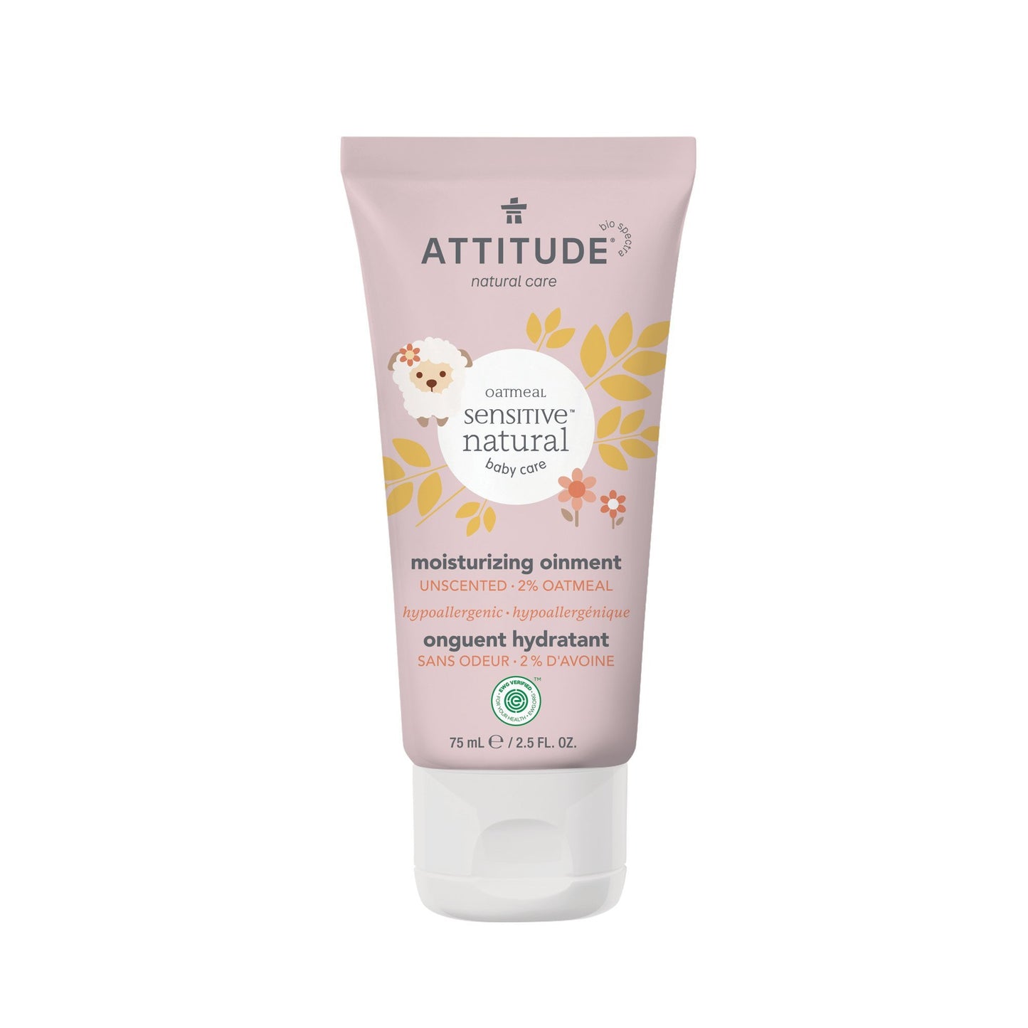Natural Moisturizing Ointment Baby, for sensitive skin ATTITUDE, Unscented ATTITUDE 60402_en?_main?