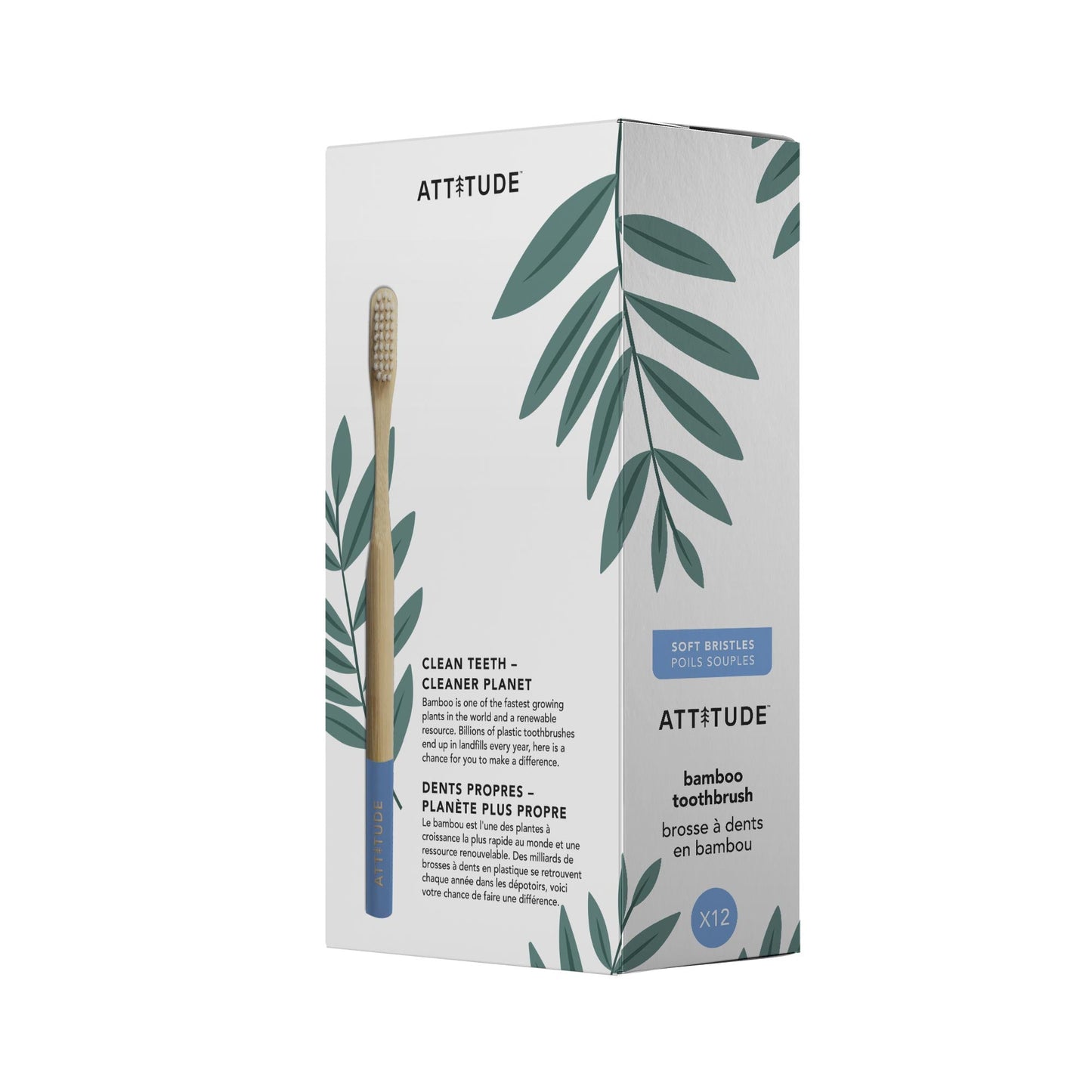 Toothbrush box - Blue 12 units ATTITUDE 16765 _en?_main?