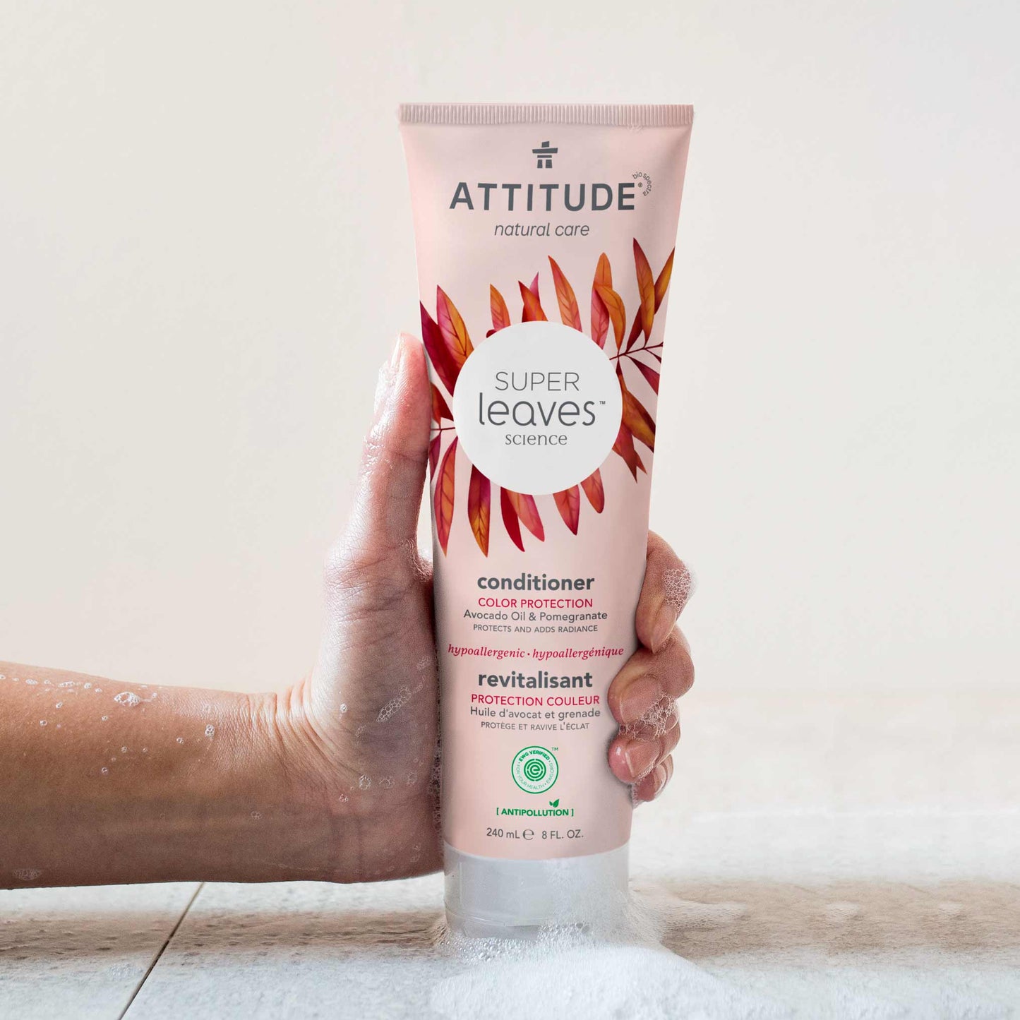 attitude conditioner color protection super-leaves 11194_en?_hover? 240 mL
