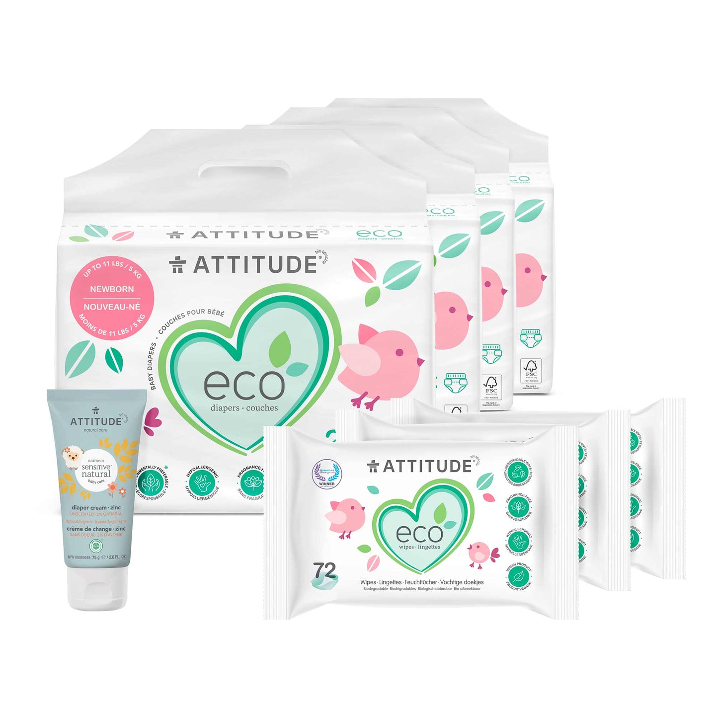 ATTITUDE Newborn & Baby Essentials Bundle : Sensitive Skin BDL_a78_60825-17001-4_16210_en?_main?