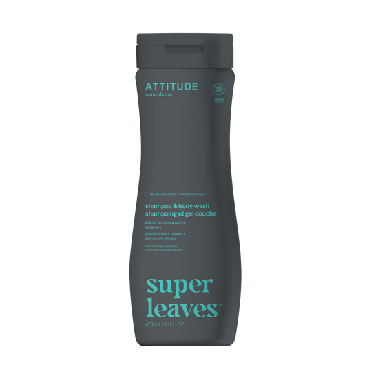 2-In-1 Shampoo and Body Wash Scalp Care : SUPER LEAVES™