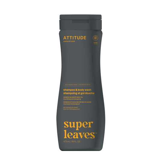 2-In-1 Shampoo and Body Wash Sport : SUPER LEAVES™