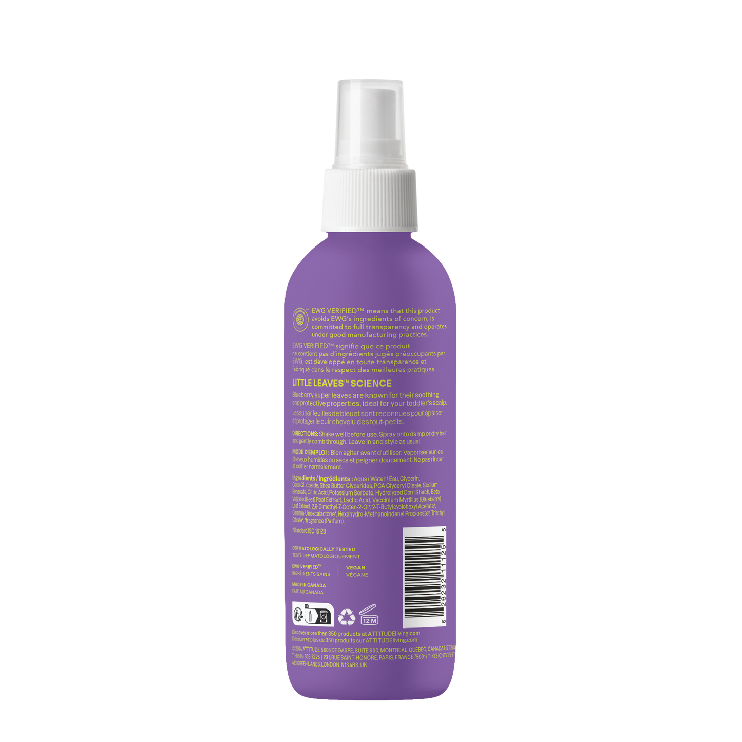 Kids Hair Detangler : LITTLE LEAVES™