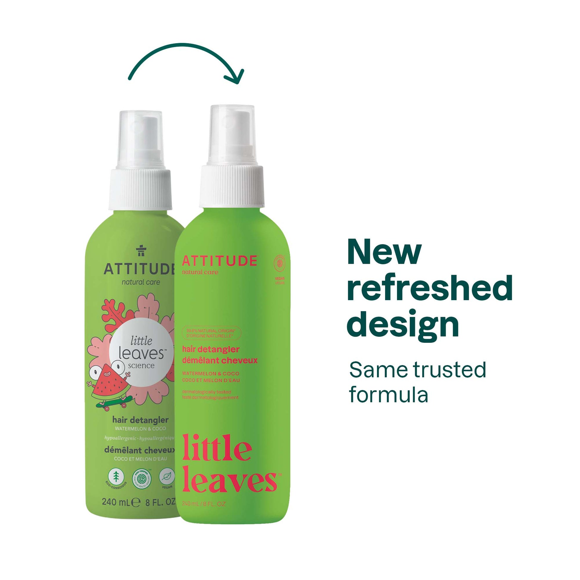 Kid Hair Detangler hypoallergenic, Watermelon and Coco 11127_en? Watermelon & Coco