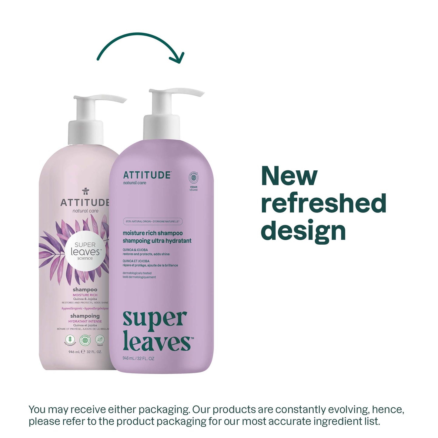 Shampoo Moisture Rich : SUPER LEAVES™