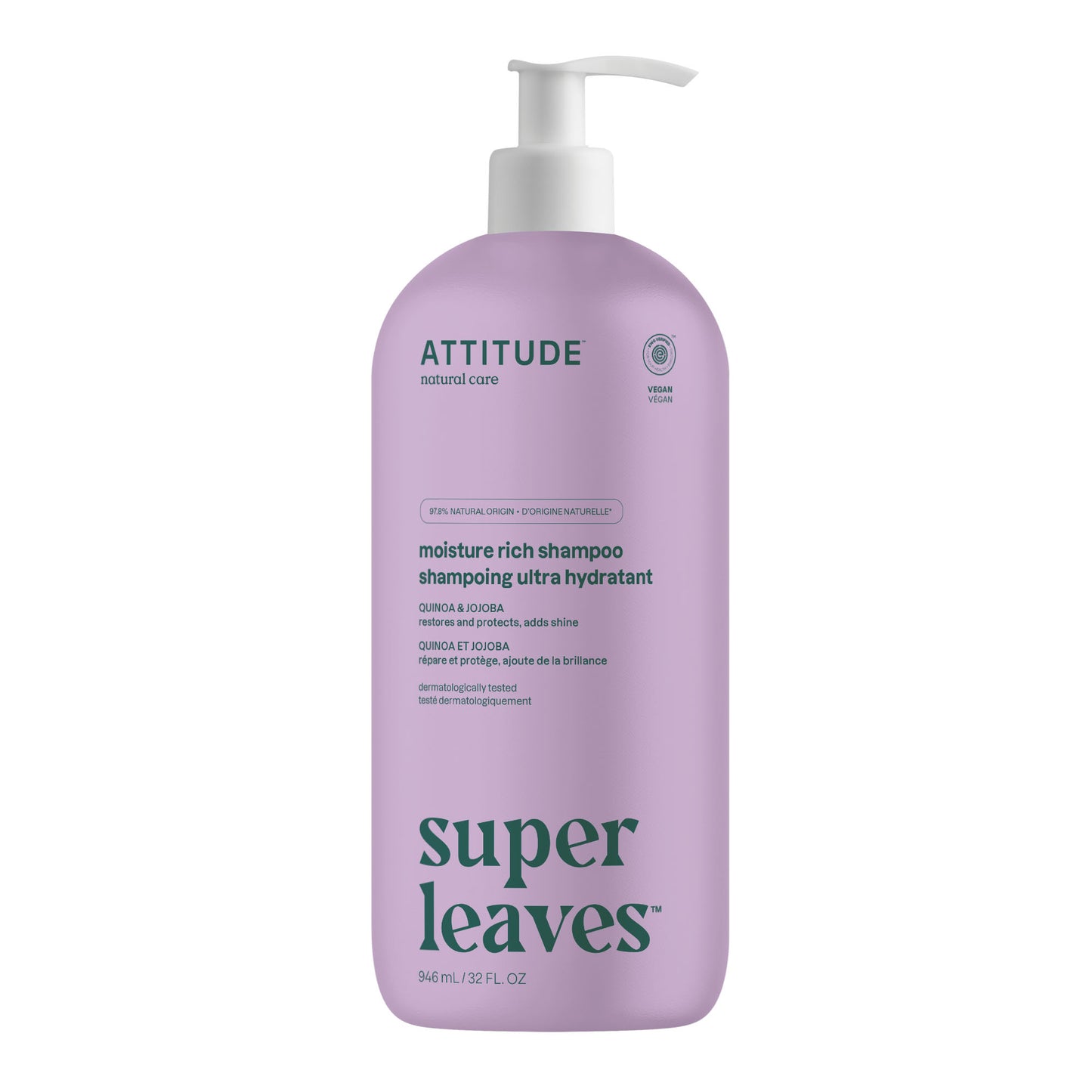 Shampoo Moisture Rich : SUPER LEAVES™