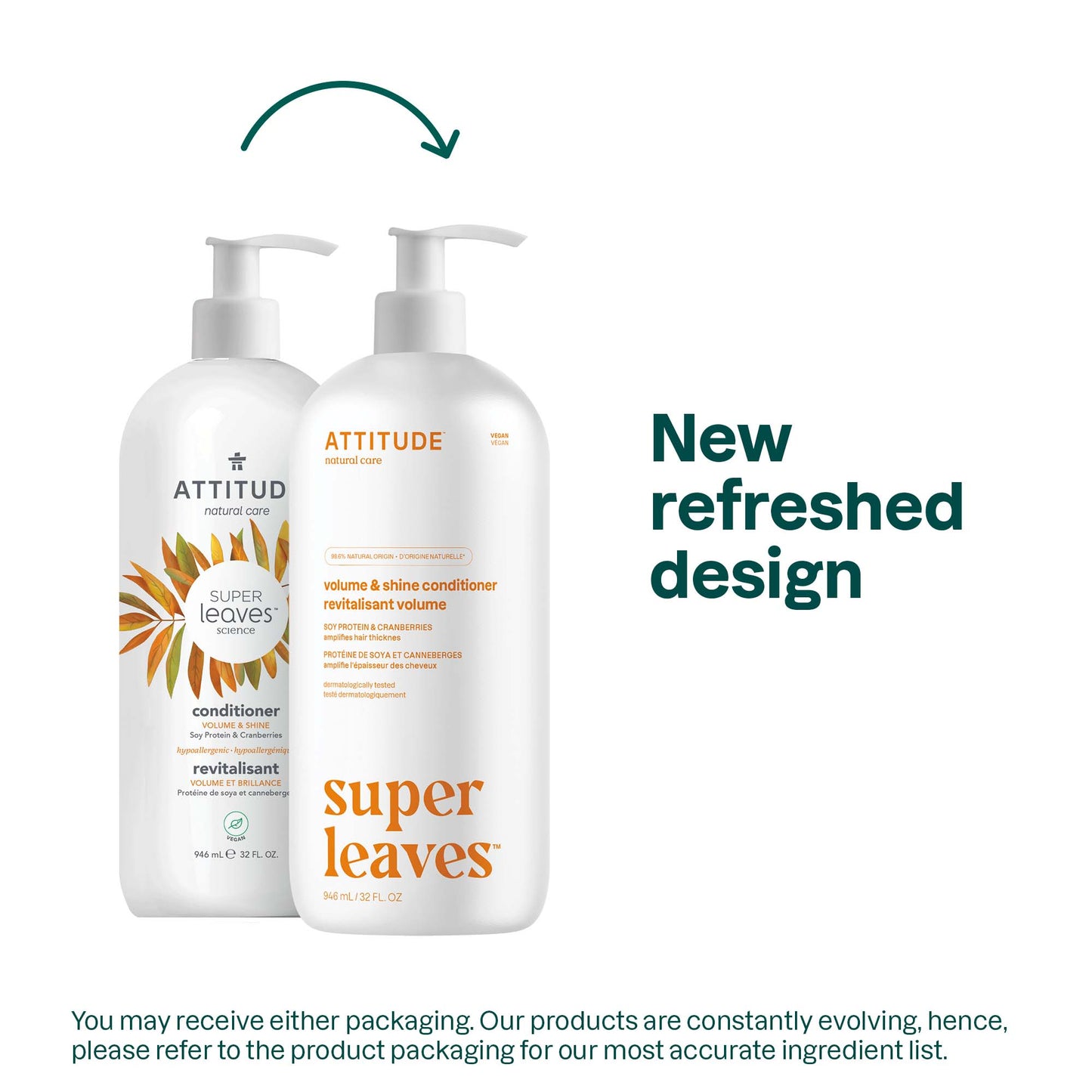 Conditioner Volume & Shine : SUPER LEAVES™