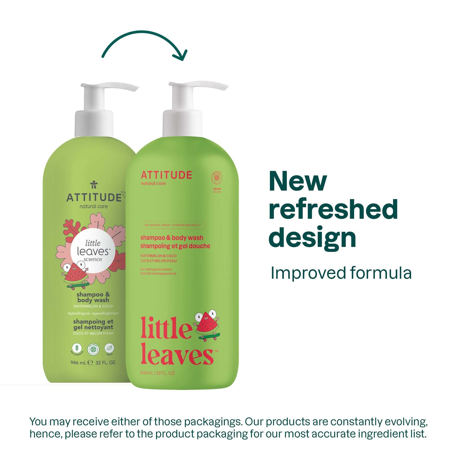 ATTITUDE-2-in-1 Shampoo and body wash Watermelon and Coco - 946 mL 11527_en? Watermelon and Coco / 946 mL