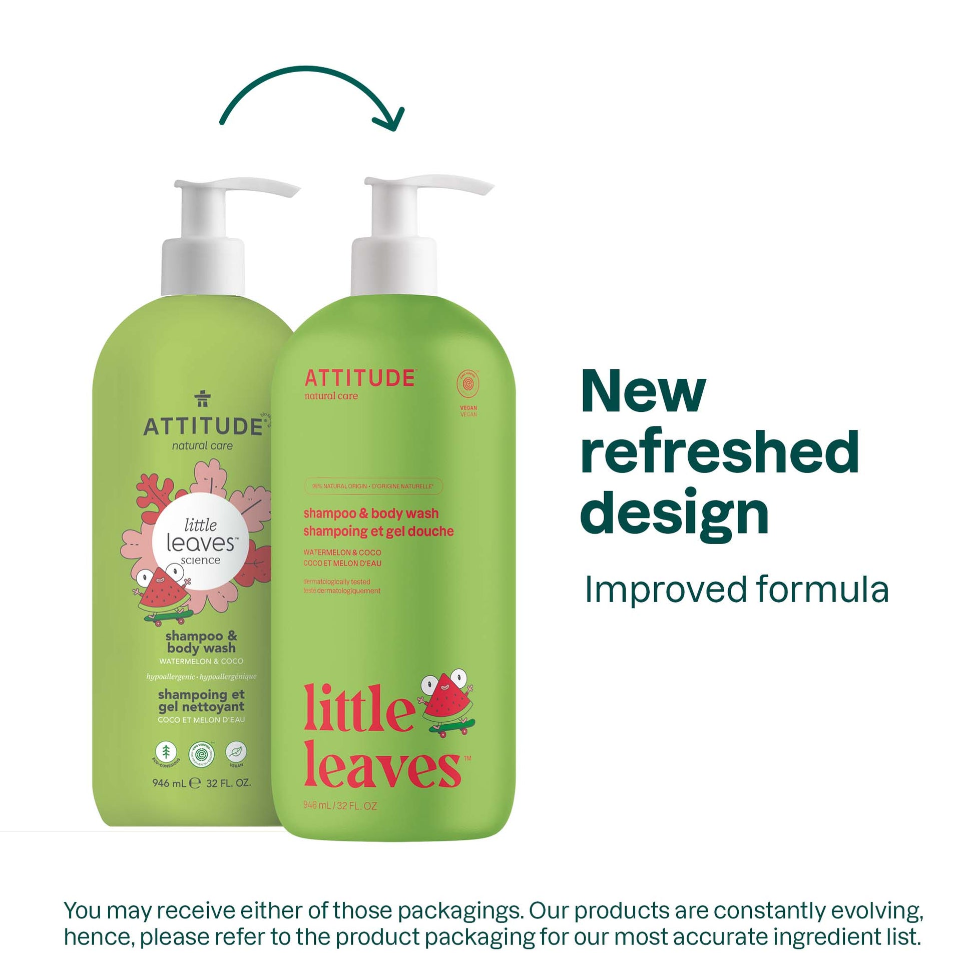 ATTITUDE-2-in-1 Shampoo and body wash Watermelon and Coco - 946 mL 11527_en? Watermelon and Coco / 946 mL