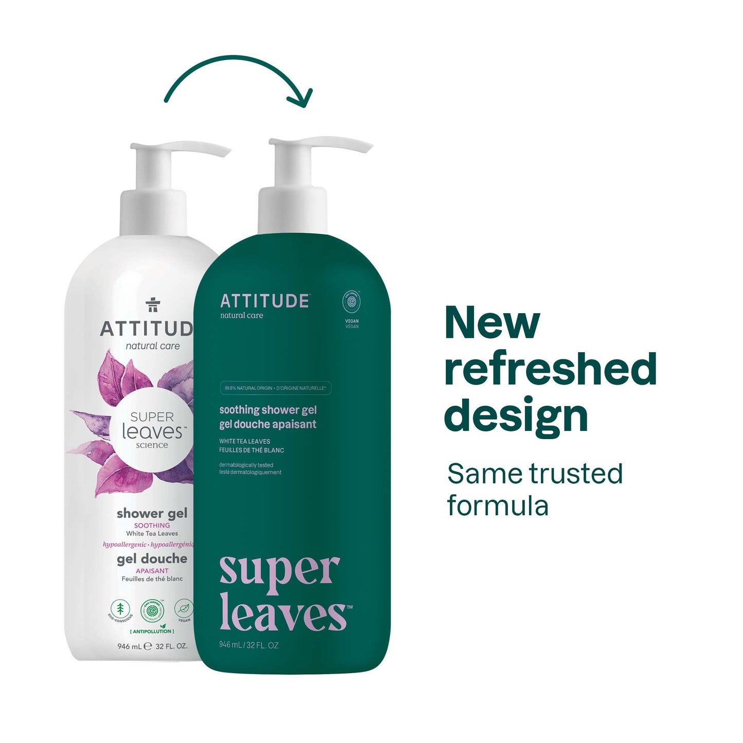 ATTITUDE  Super leaves™  Shower Gel Soothing White Tea Leaves 946 mL 11597_en?