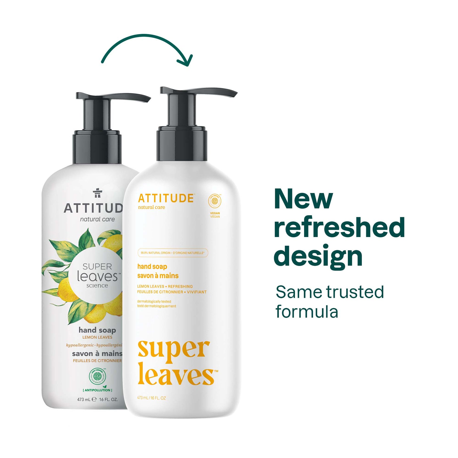 ATTITUDE Super leaves™ Liquid Hand Soap Lemon Leaves 14092_en? Lemon Leaves 473 mL