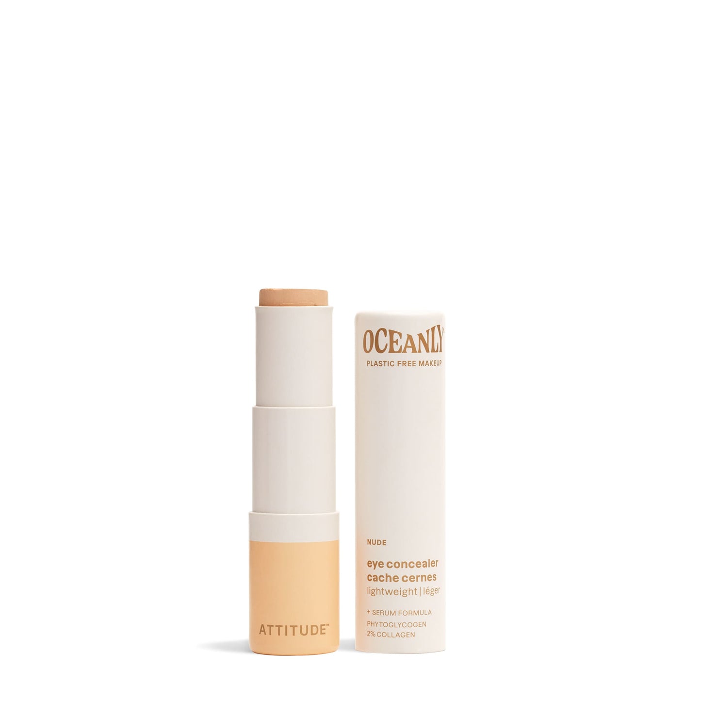 ATTITUDE Oceanly Light Coverage Concealer Stick Nude 5.7g Unscented 16131_en?_main?