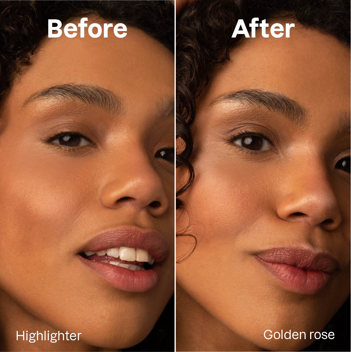 ATTITUDE Oceanly Cream highlighter Stick before-after Golden Rose 8.5g Unscented 16156_en?