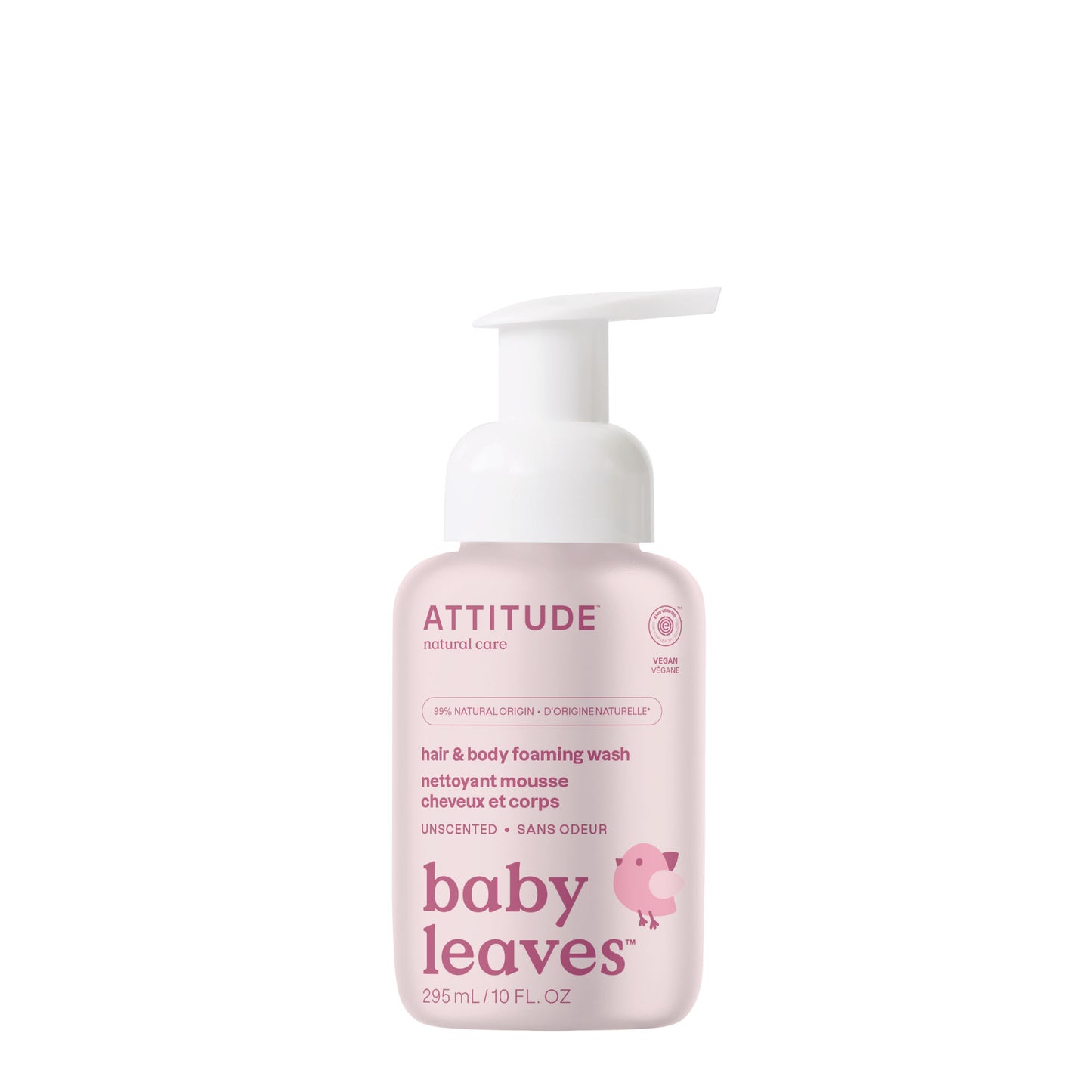 2-in-1 hair & body foaming wash : BABY LEAVES™