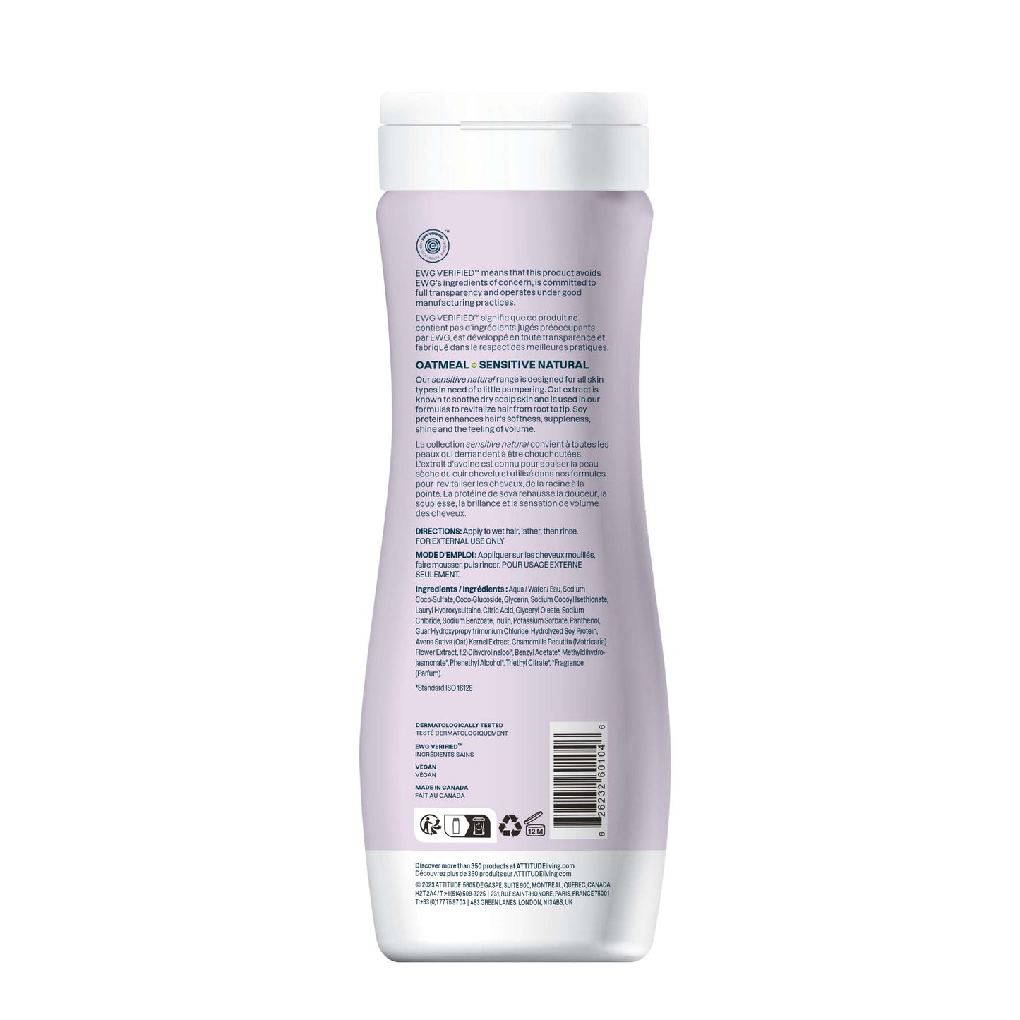 Soothing and Volumizing Shampoo : SENSITIVE SKIN