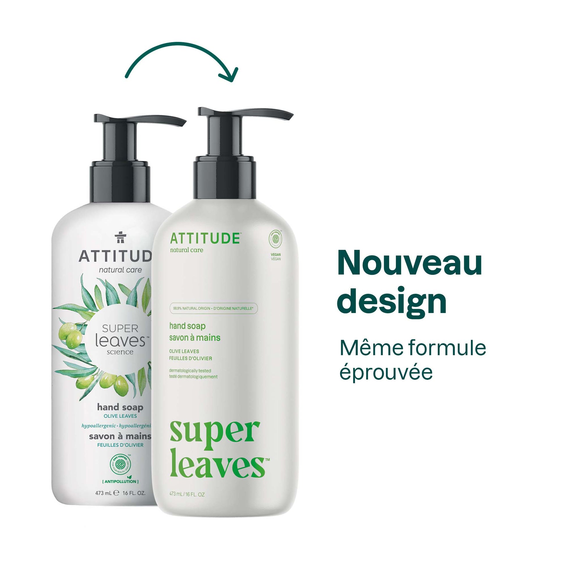 ATTITUDE Super leaves™ Liquid Hand Soap Olive Leaves 14093_en? Olive Leaves 473 mL