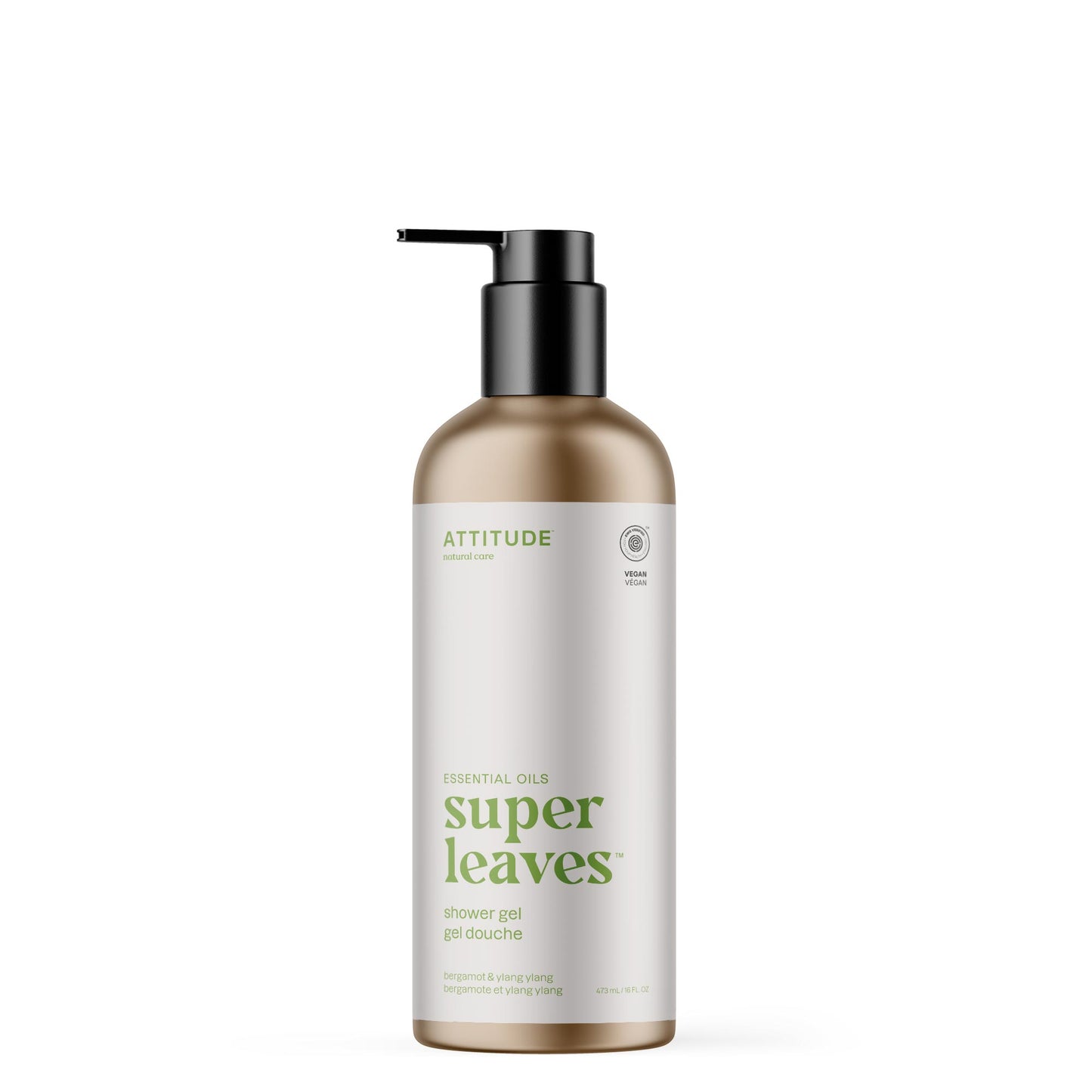 ATTITUDE Super Leaves Essential oils shower gel Bergamot and ylang-ylang 19832_en?_main? 473mL