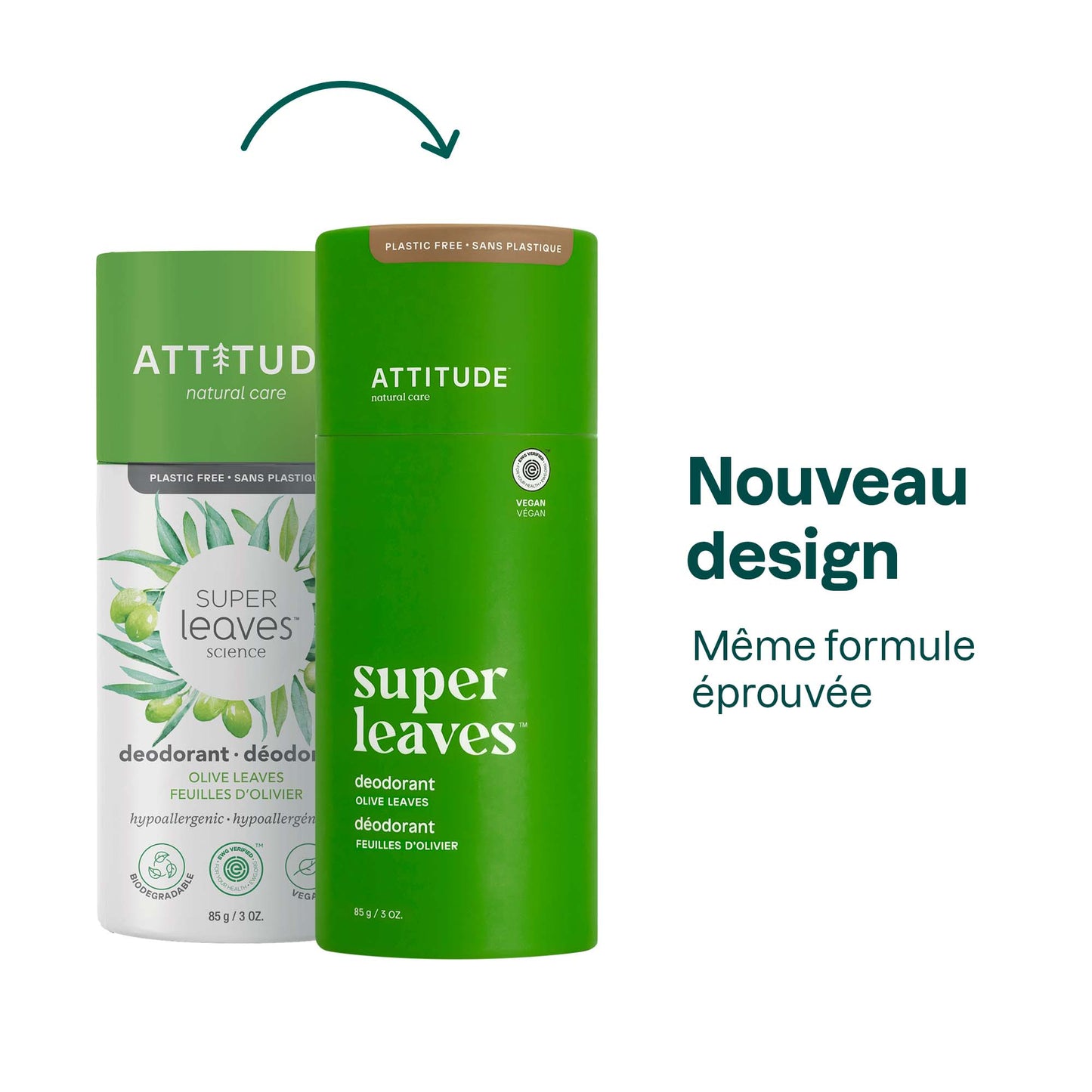 ATTITUDE Super leaves Biodegredable Deodorant 11993_en? Olive Leaves 1 unit