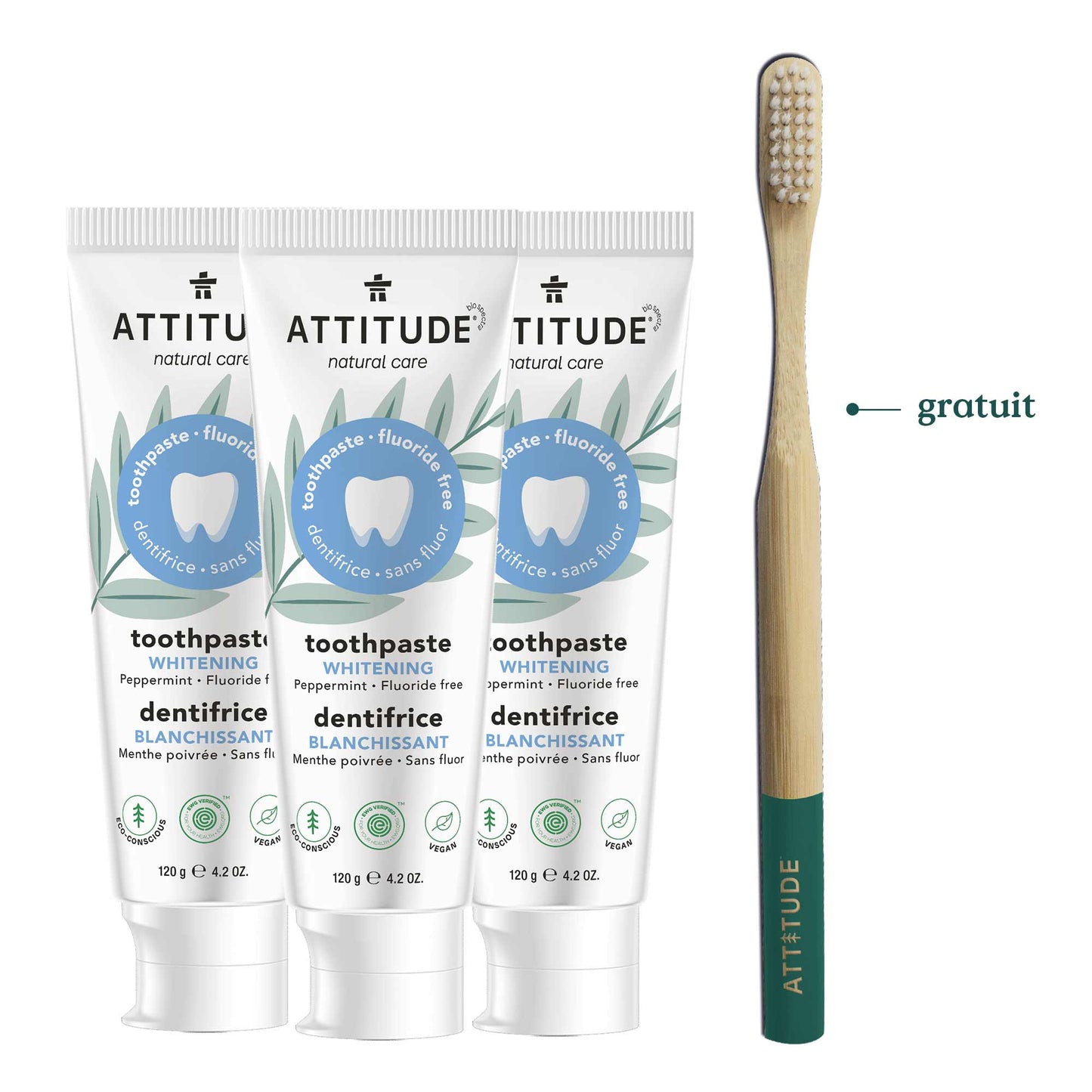 bundle trio whitening toothpaste fluor toothbrush