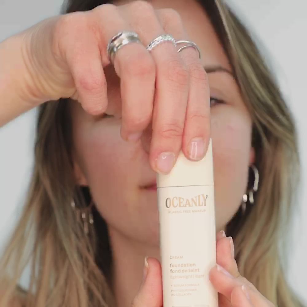 ATTITUDE Oceanly Light Coverage Foundation Stick Application Cream 12g Unscented 16140_en?_video?