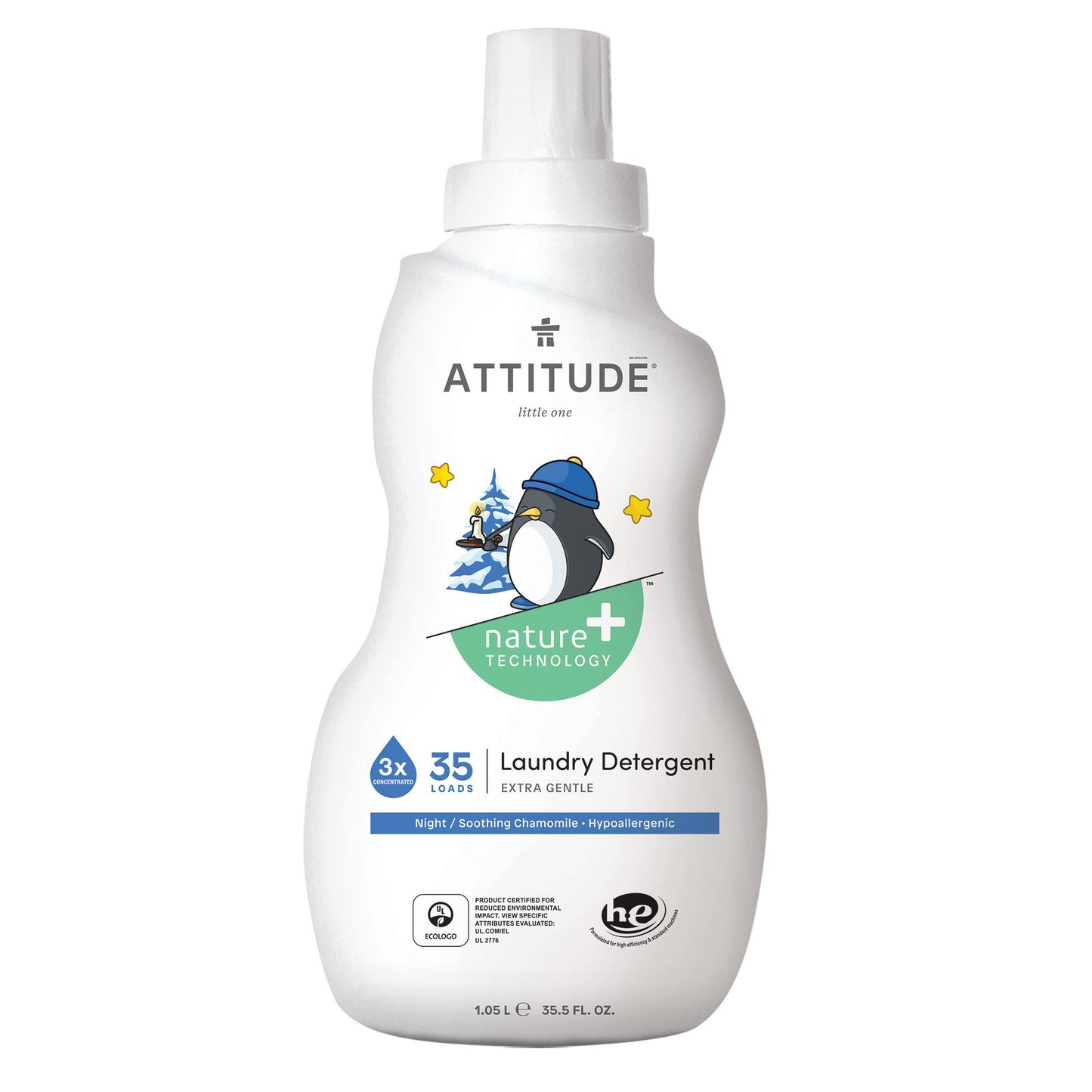 Hypoallergenic Baby Laundry Detergent 35 loads - Night / Soothing Chamomile_front 12039_en?_main? Chamomile / 35 loads