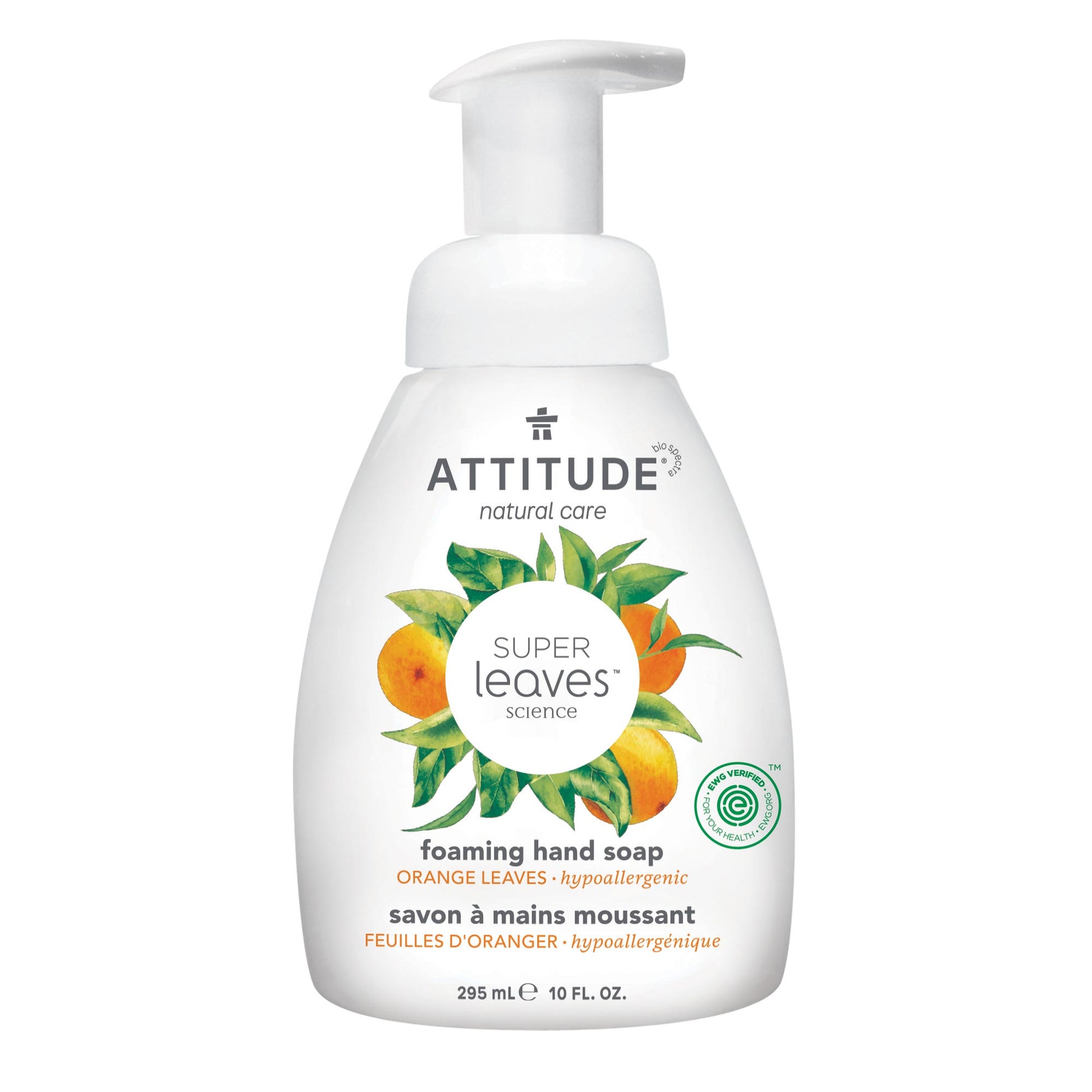 ATTITUDE hand soap super leaves Orange Leaves 14088_en?_main? 295 mL