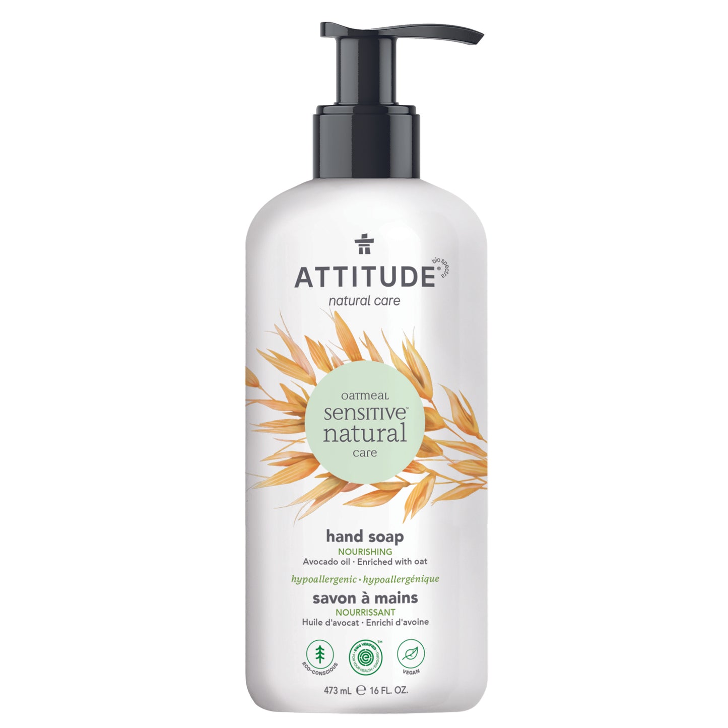 ATTITUDE Sensitive skin Nourishing Hand Soap Avocado oil _en?_main? Avocado oil