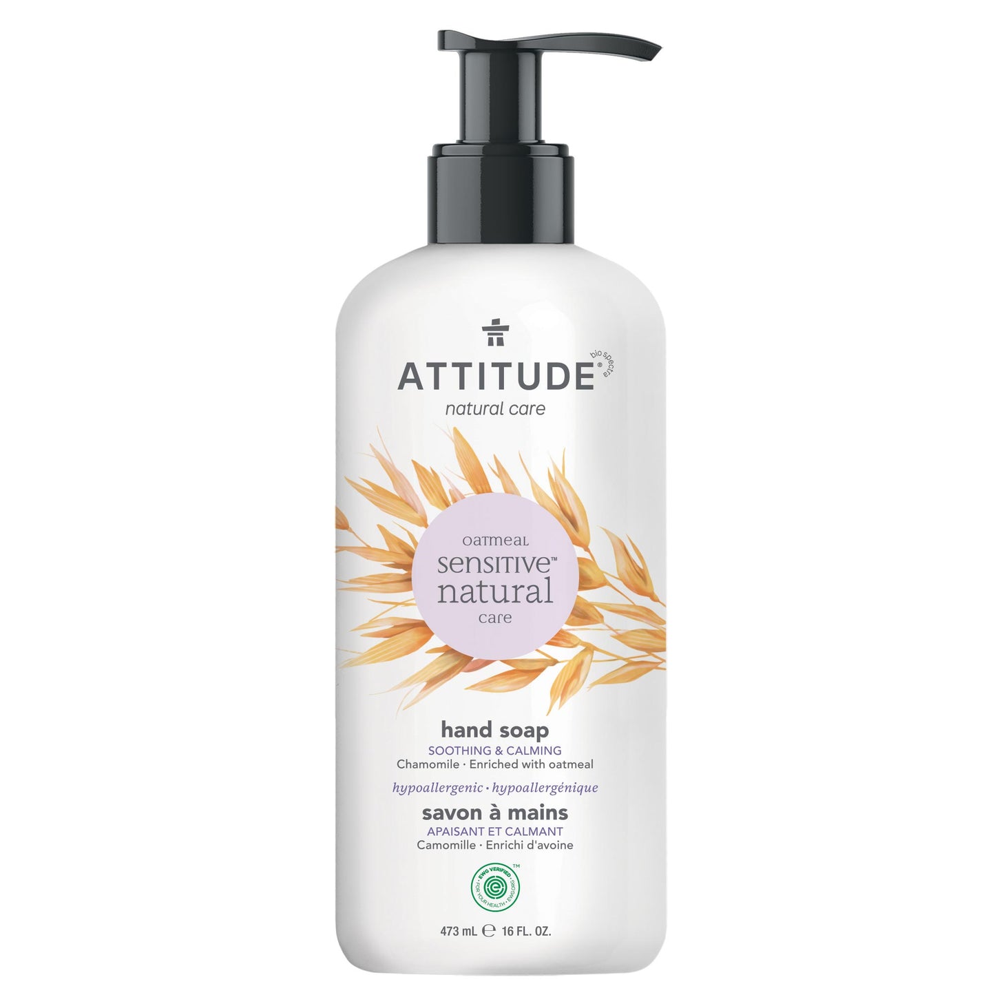 ATTITUDE  Sensitive skin  Soothing & Calming Hand Soap   Chamomile _en?_main?