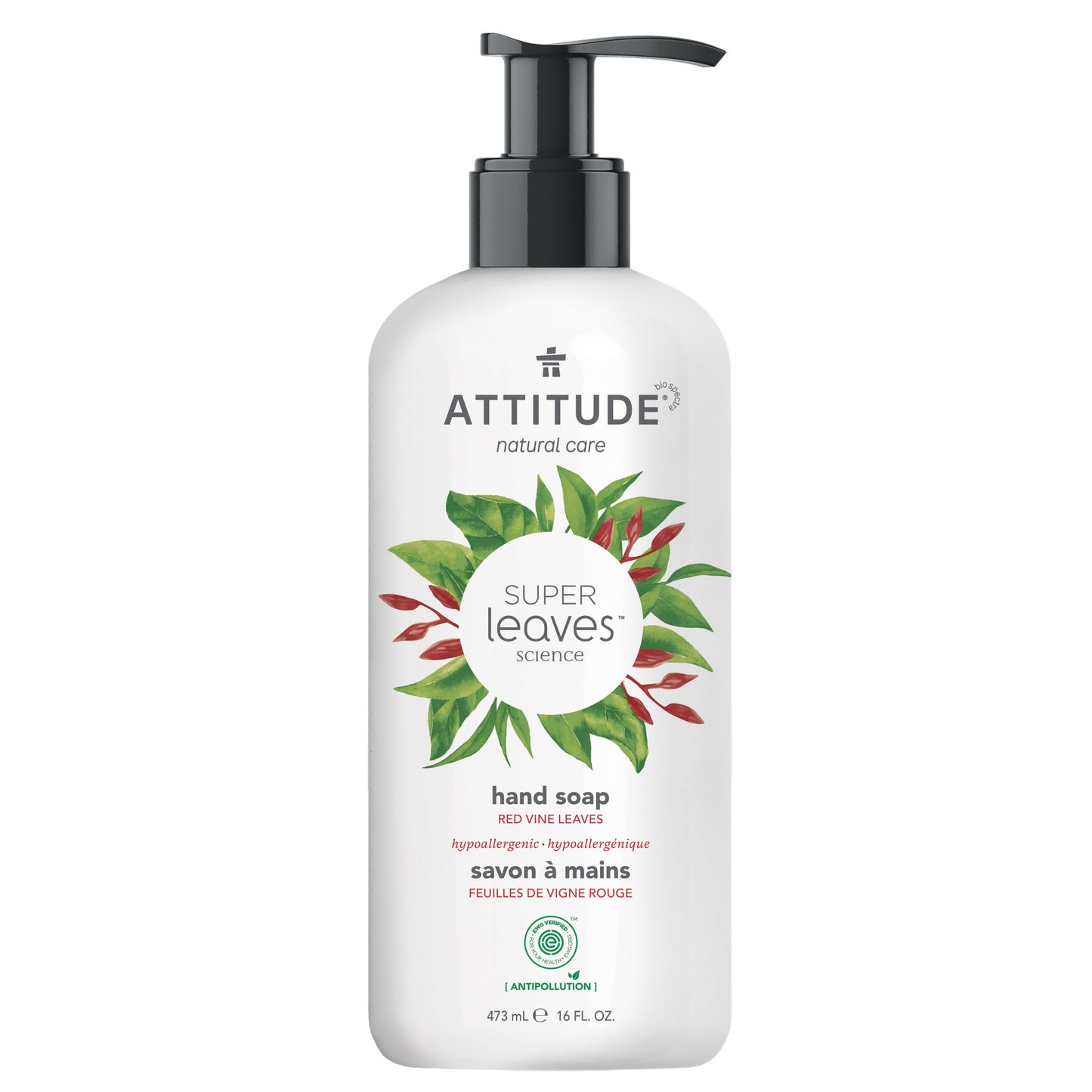 ATTITUDE Super leaves™ Liquid Hand Soap Red Vine Leaves _en?_main? Red Vine Leaves 473 mL