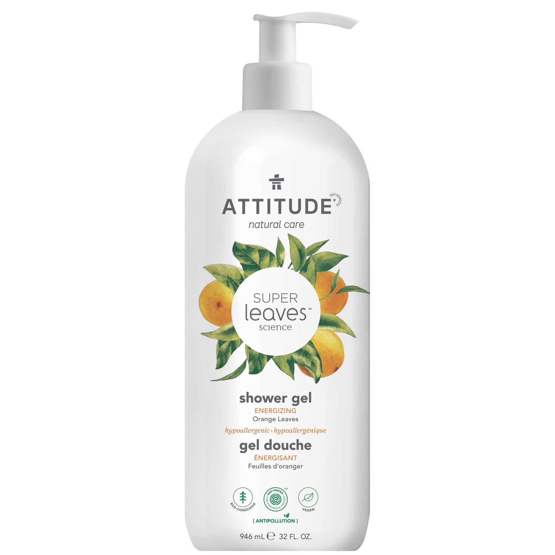 ATTITUDE Super leaves™ Shower Gel Energizing Orange Leaves 946 mL _en?_main?