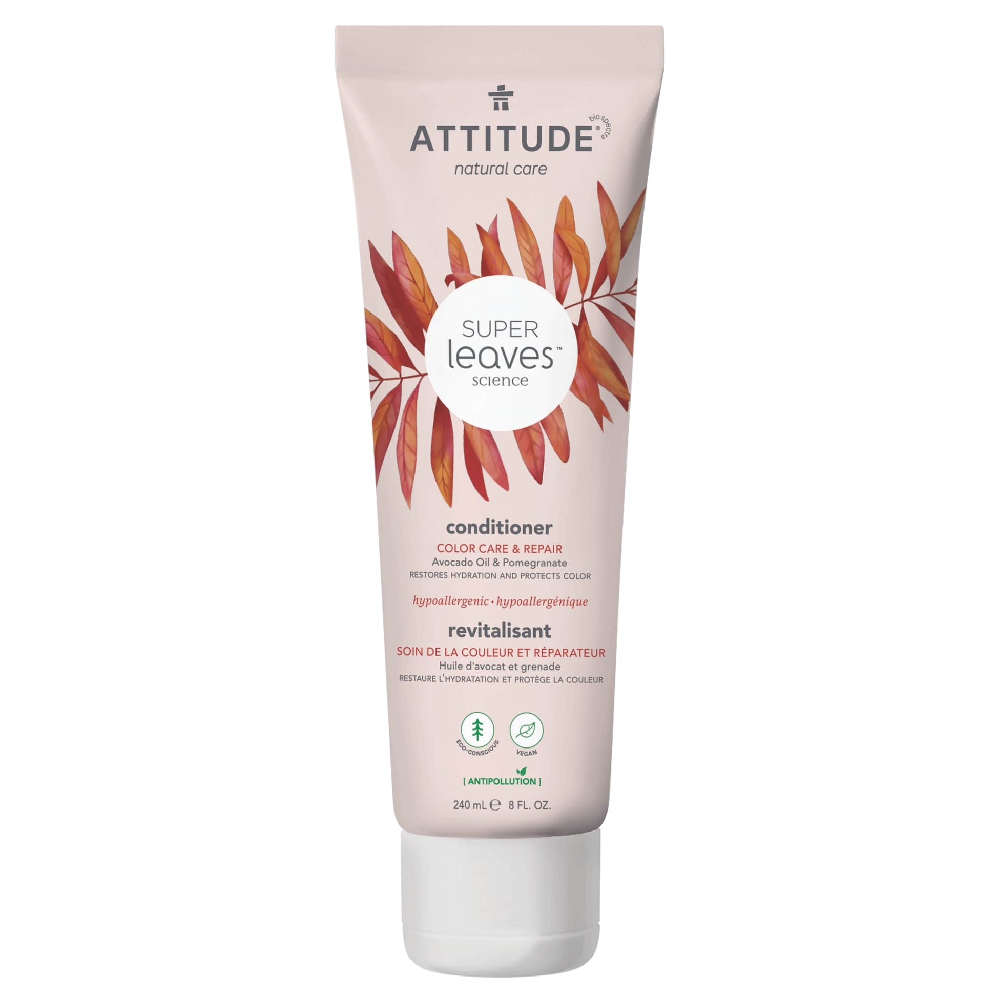 ATTITUDE Super Leaves Conditioner Color Protection Protects and adds radiance 11914_en?_main? 240 mL