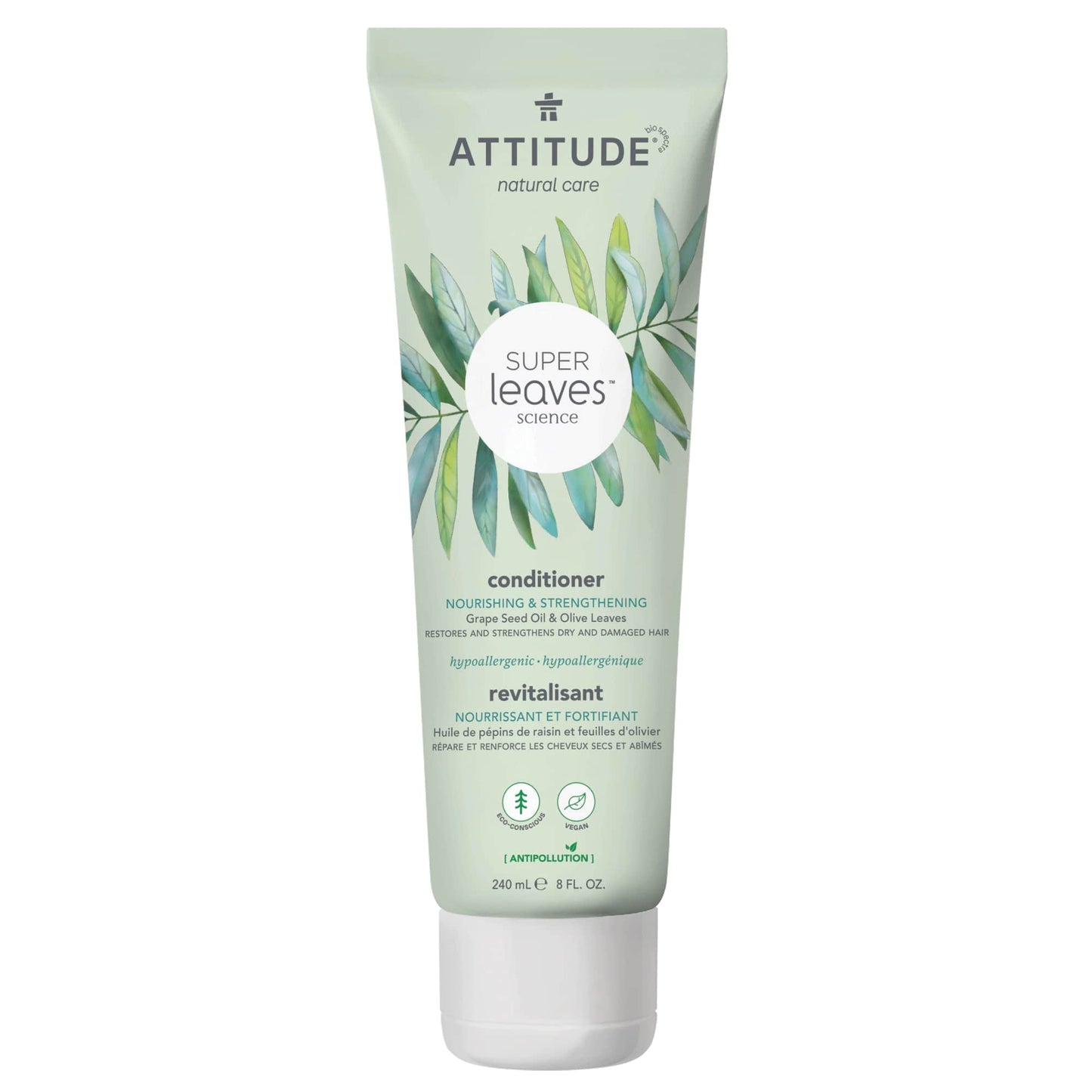 ATTITUDE conditioner nourishing strenghtening grape seed oil olive leaves 11193_en?_main? 240 mL