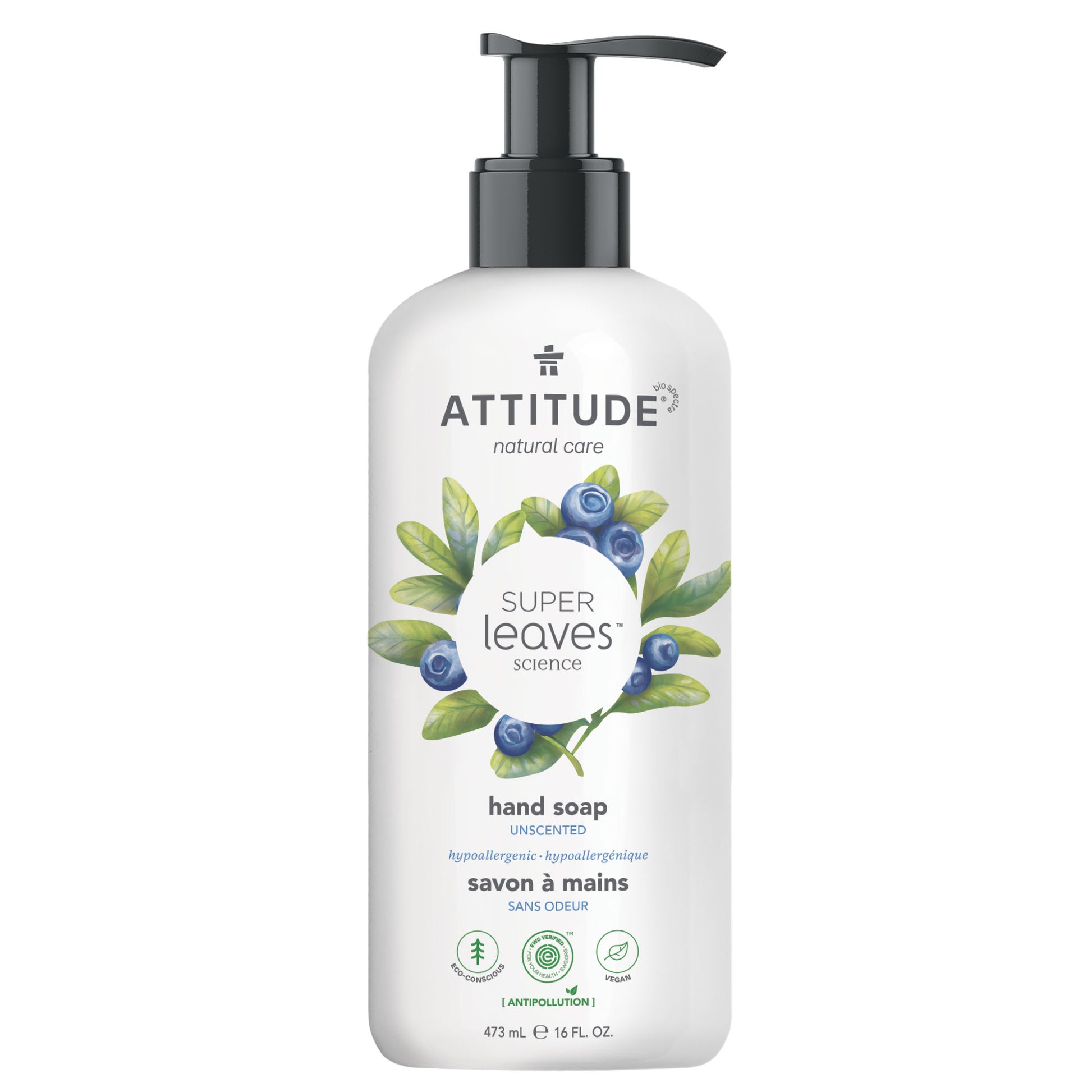 ATTITUDE hand soap Unscented 14090_en?_main? 473 mL