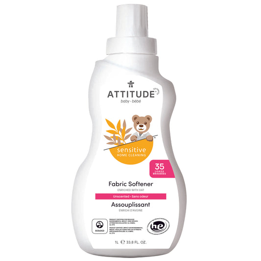 Natural Fabric Softener Attitude, for sensitive skin, baby, unscented 60213_en?_main?