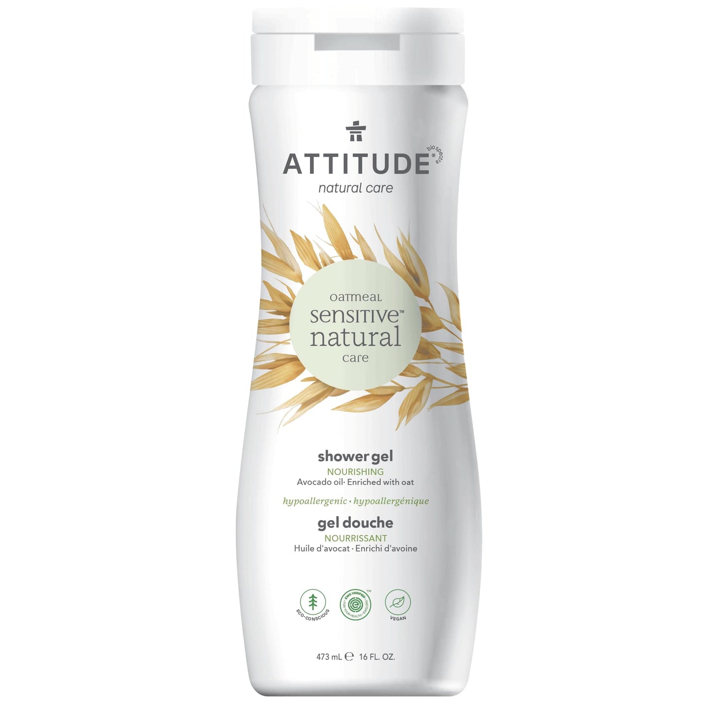 ATTITUDE Sensitive skin Nourishing Shower Gel Avocado oil _en?_main?