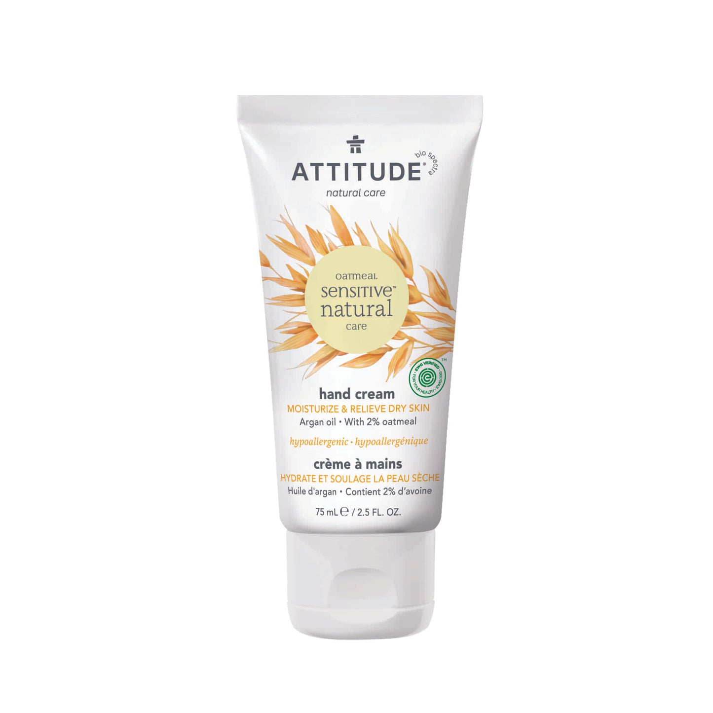 ATTITUDE Sensitive skin Moisturize & Repair Dry Skin Hand Cream Argan oil _en?_main?