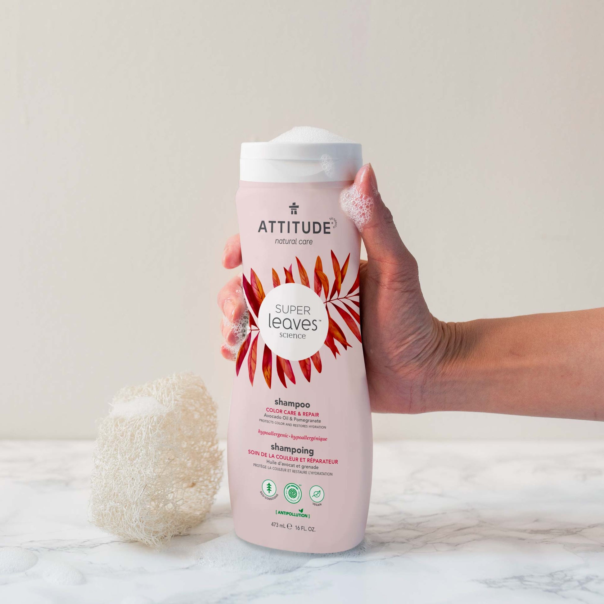 ATTITUDE shampoo color care repair avocado oil and pomegranate 11094_en?_hover? 473 mL