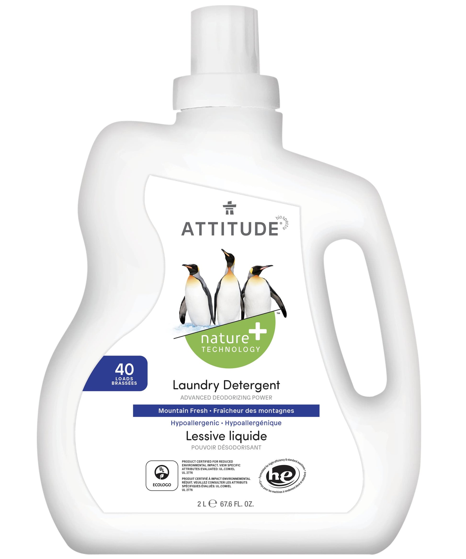 12045 Laundry Detergent Mountain Essential_en?_main? Mountain Fresh / 40 loads